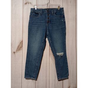 J Crew Jeans Ladies 30 Petite Skinny High Rise